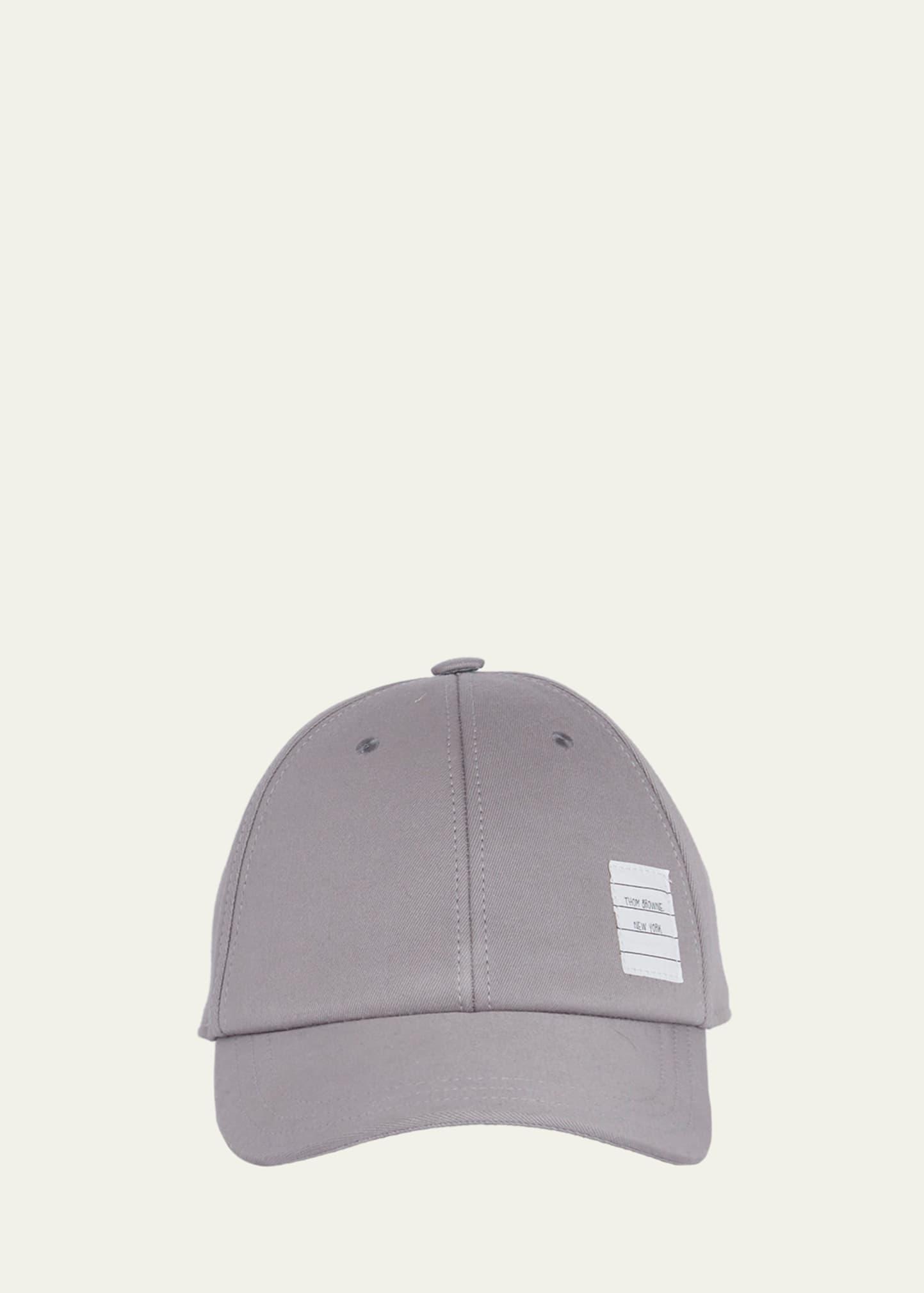 Mens Twill Logo-Patch Baseball Cap Product Image