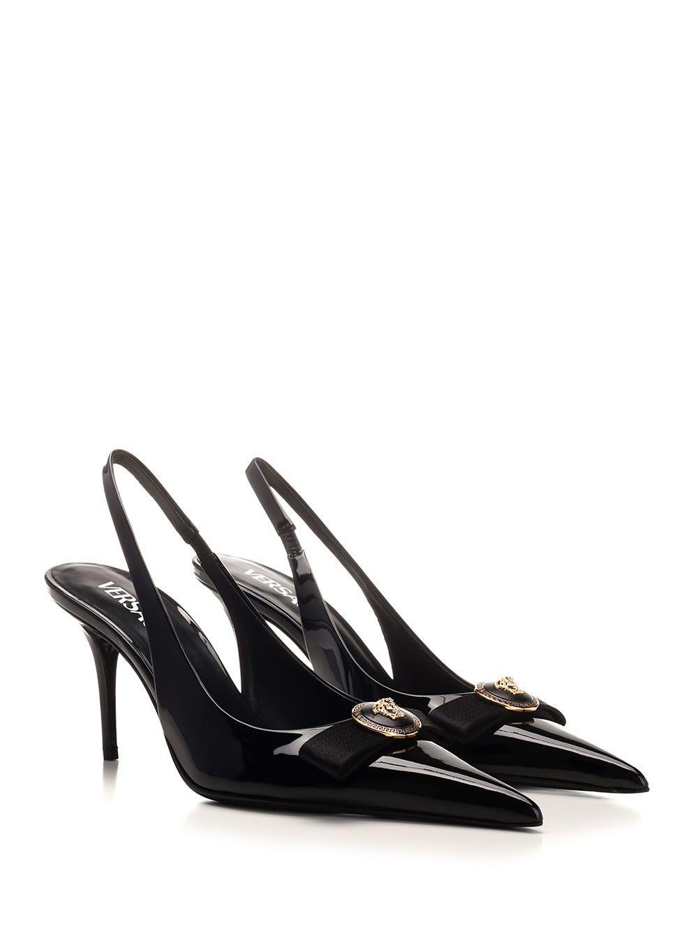 High Heel Slingback In Black Product Image