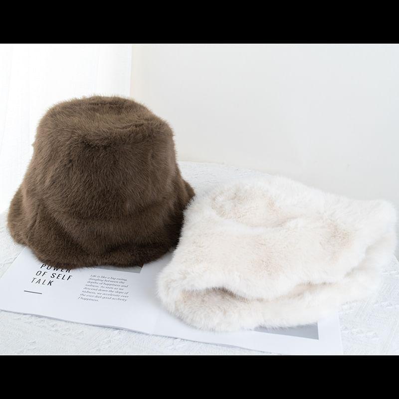 Plain Chenille Bucket Hat product image