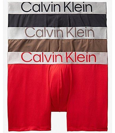 Calvin Klein Mens Reconsidered Steel 3-Pack Stretch Boxer Briefs Product Image