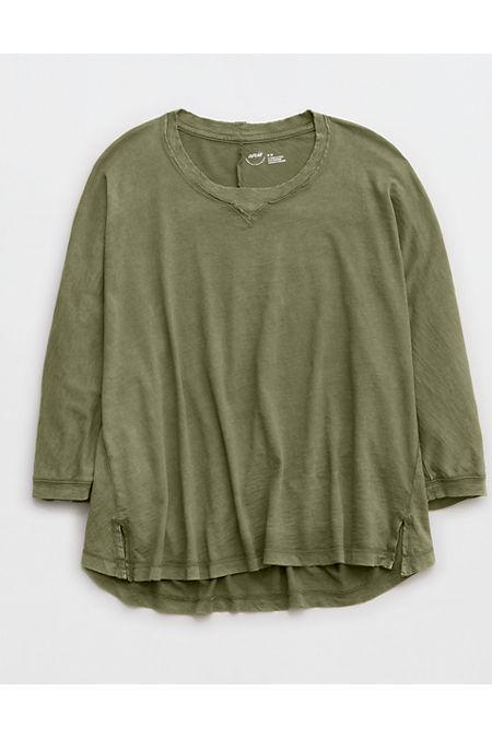 Aerie Summer House Slouchy Oversized T-Shirt Women's Product Image