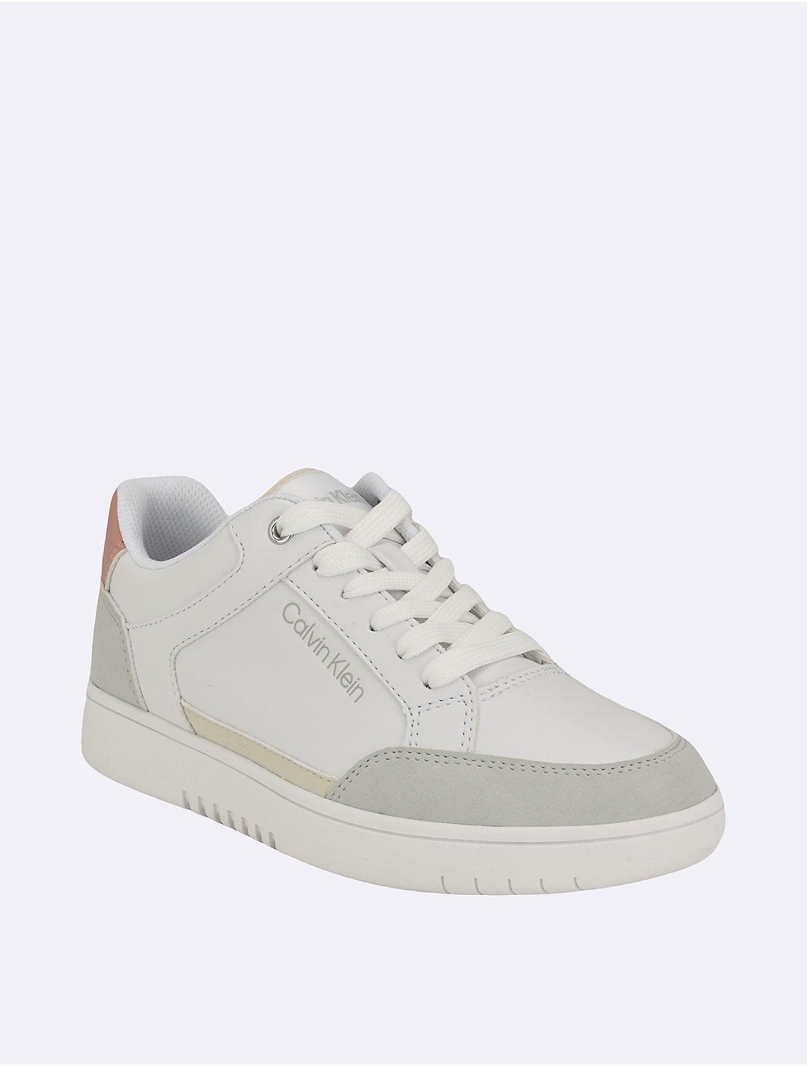 Calvin Klein Womens Hylana Sneaker - Neutral - 8.5 Product Image