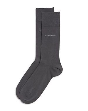 Calvin Klein Giza Cotton Flat Knit Socks Product Image