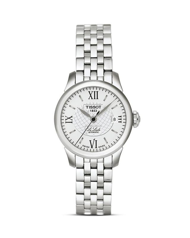 Tissot Le Locle Womens Silver Stainless Steel Automatic Watch, 25mm Product Image