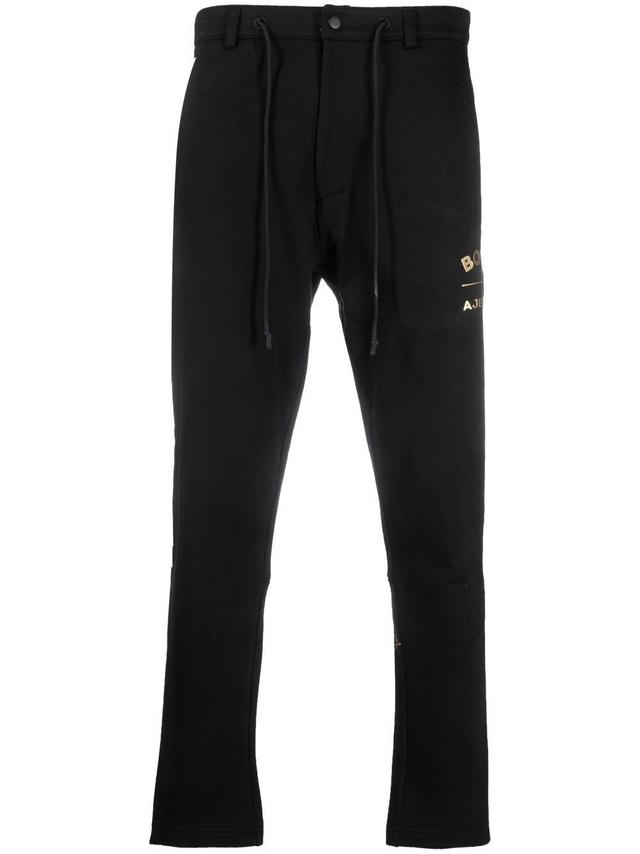 Logo-print Track Pants In Black Product Image