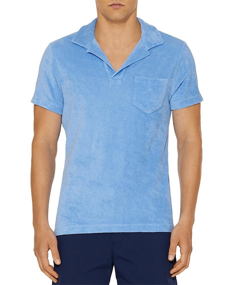 Mens Terry Cotton Polo Product Image