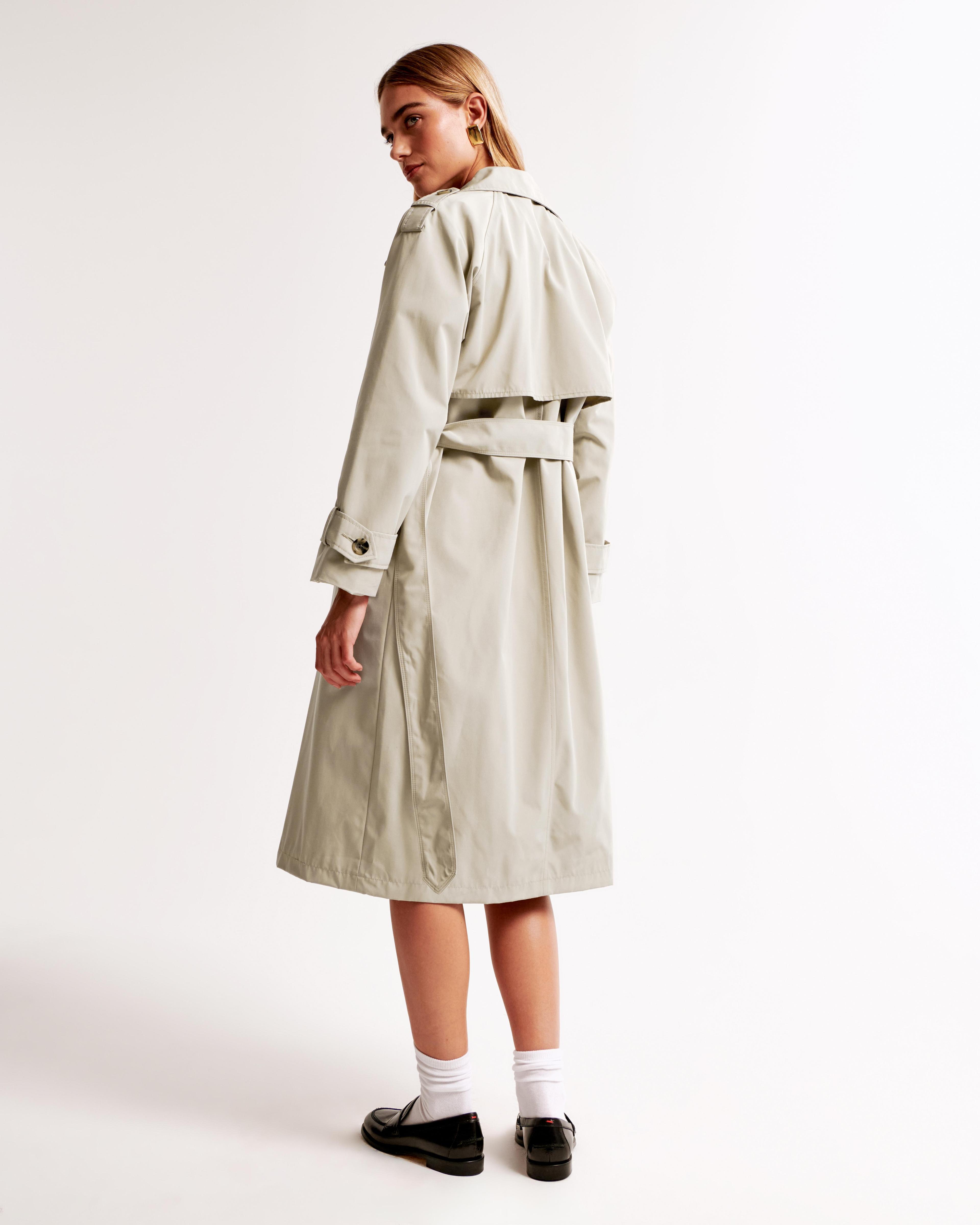 Classic Long Trench Coat Product Image