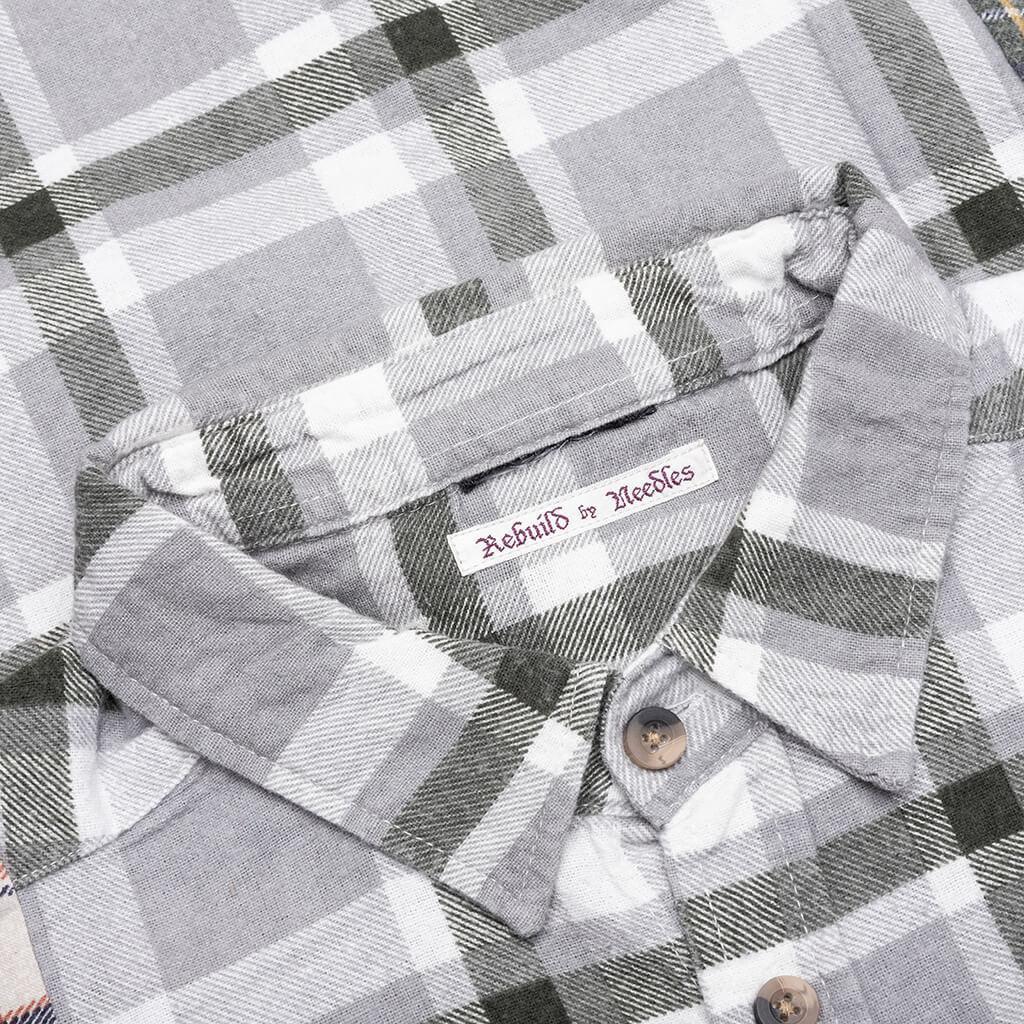 7 Cuts Wide Flannel Shirt - Assorted Male Product Image