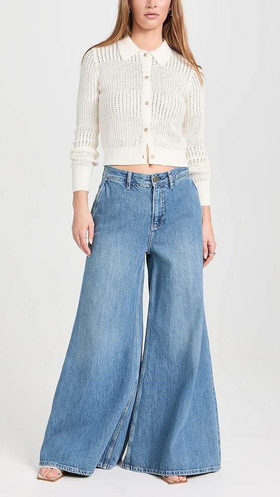 FRAME The Pixie Extra Wide Leg Jeans | Shopbop Product Image