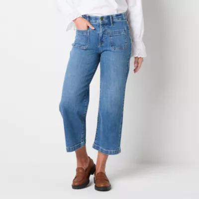 St. John's Bay Womens High Rise Cropped Jean Product Image