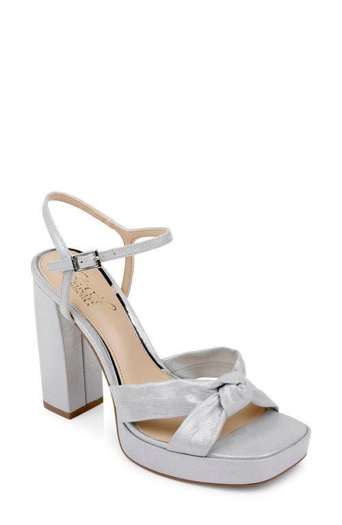 Jewel Badgley Mischka Valencia Ankle Strap Platform Sandal Product Image