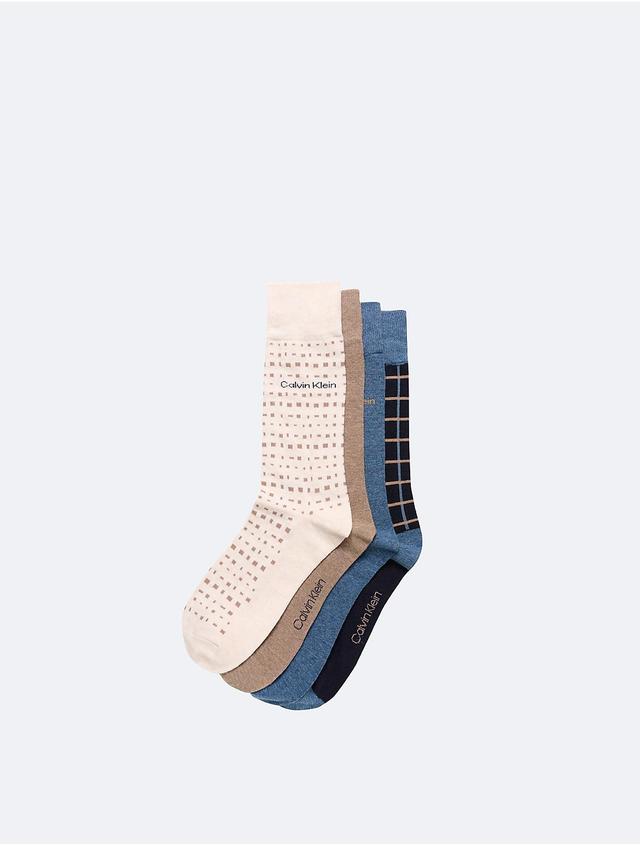 Calvin Klein Assorted 4-Pack Dress Socks Product Image