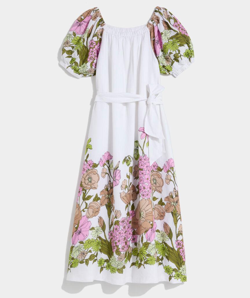 Linen Maxi Dress Product Image