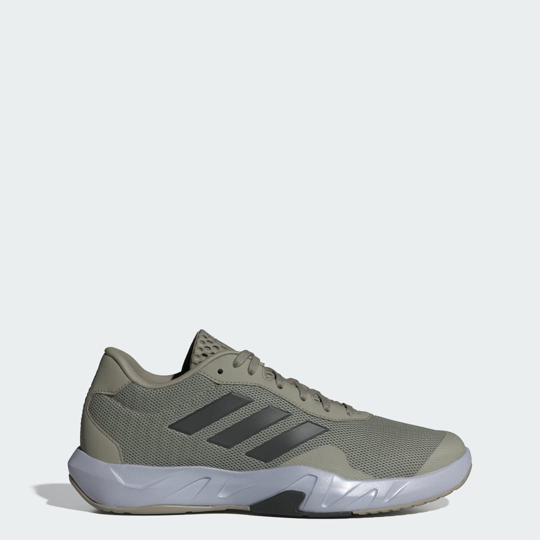 adidas Amplimove Trainer Shoes Silver Pebble 9.5 Mens Product Image