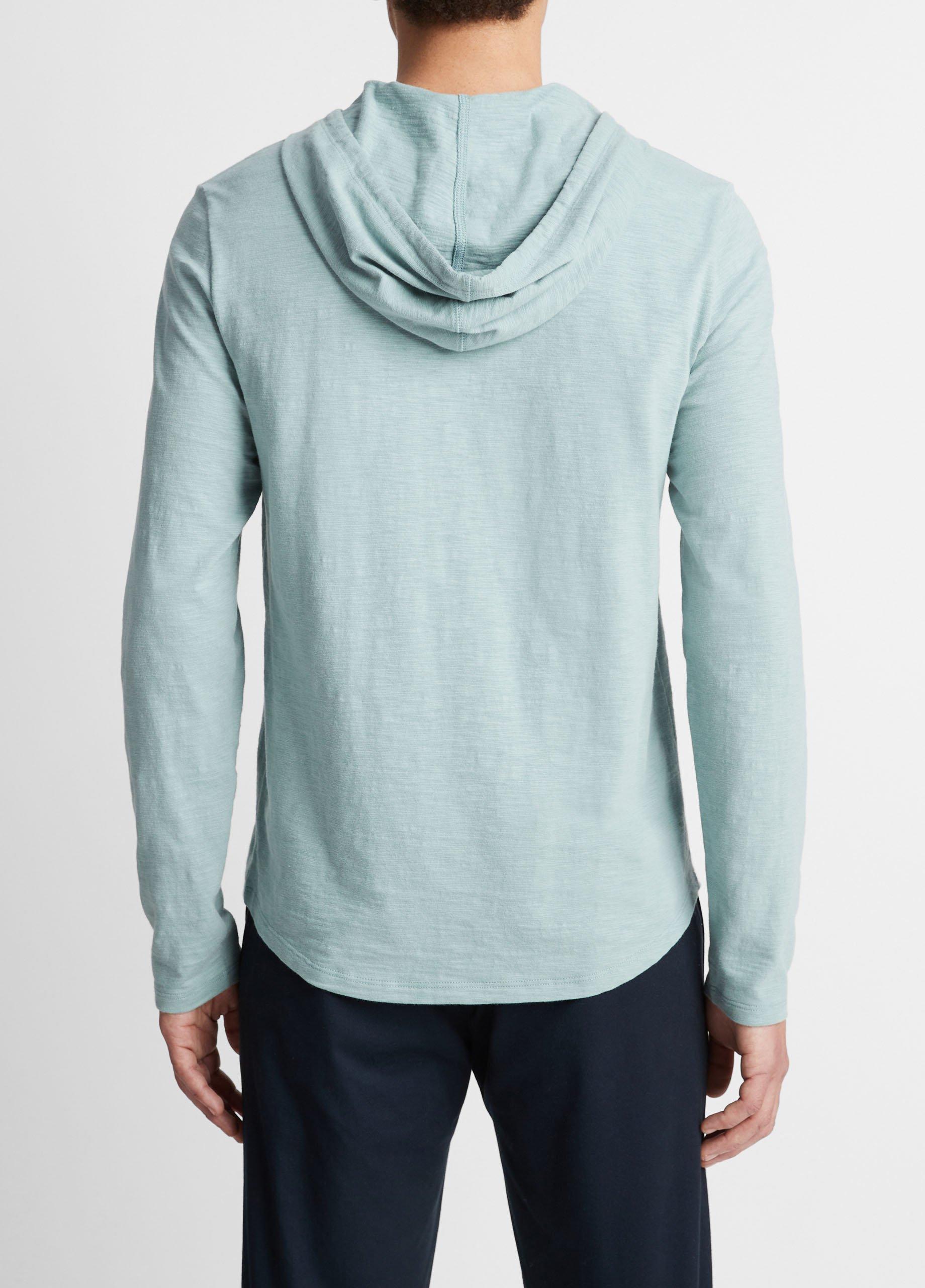 Textured Cotton Hoodie Product Image