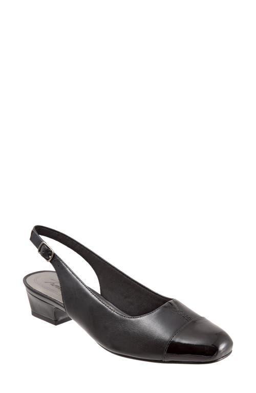 Trotters Dea Slingback Block Heel Pumps Product Image