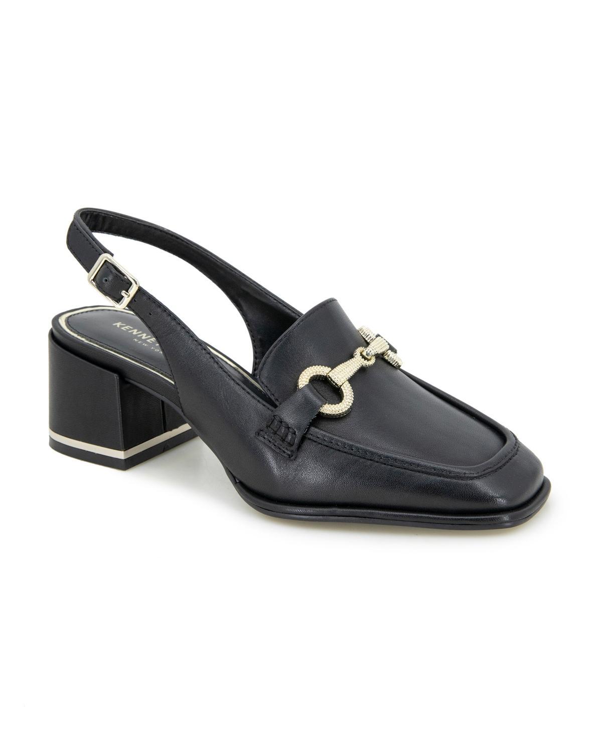 Kenneth Cole New York Womens Elina Block Heel Loafers Product Image