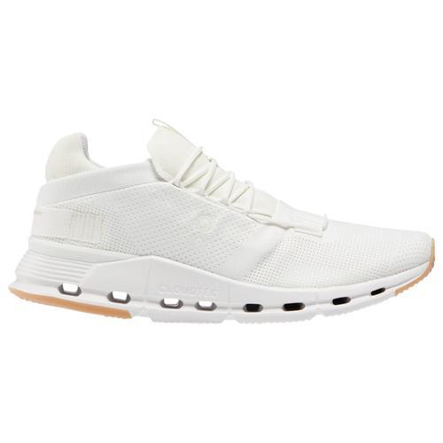 On Mens Cloudnova Undyed - Shoes White/White Product Image