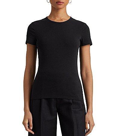 Lauren Ralph Lauren Cotton-Blend T-Shirt Women's T Shirt product image