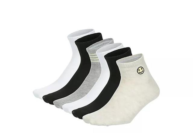 Steve Madden Womens Quarter Socks 6 Pairs Product Image