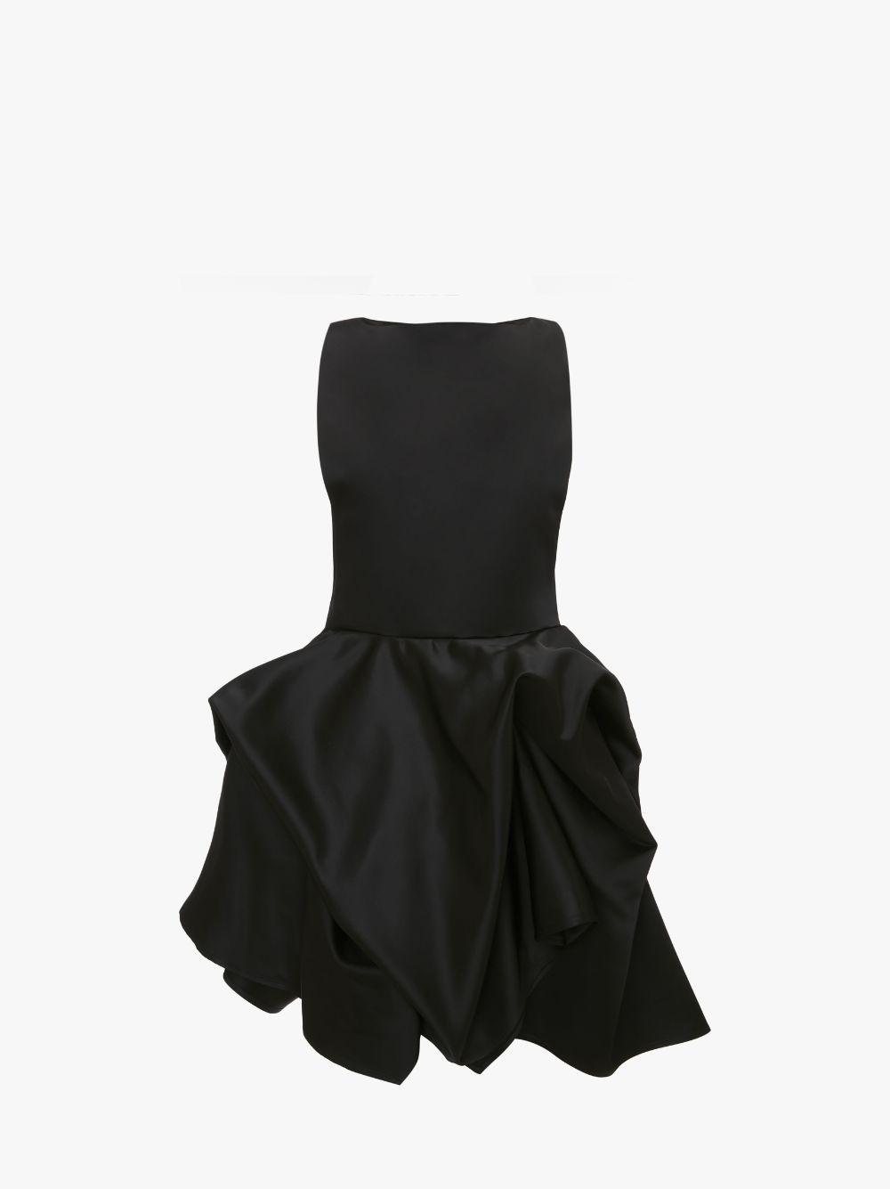 PEPLUM MINI DRESS in black | JW Anderson US  Product Image