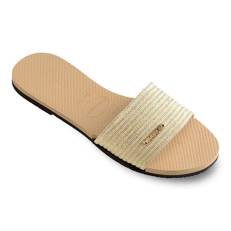 Havaianas You Malta Metallic Slide Sandal Product Image