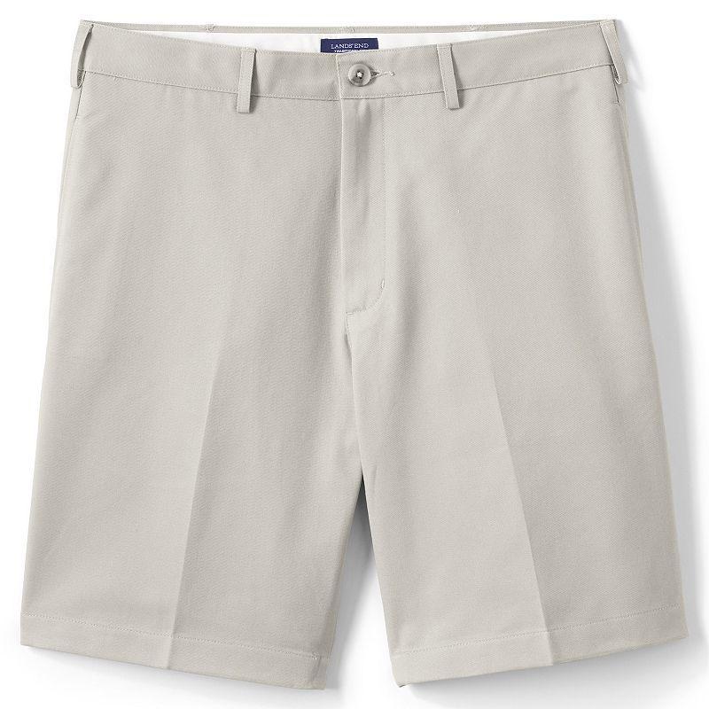 Mens Lands End Classic-Fit 9-inch No-Iron Chino Shorts Product Image