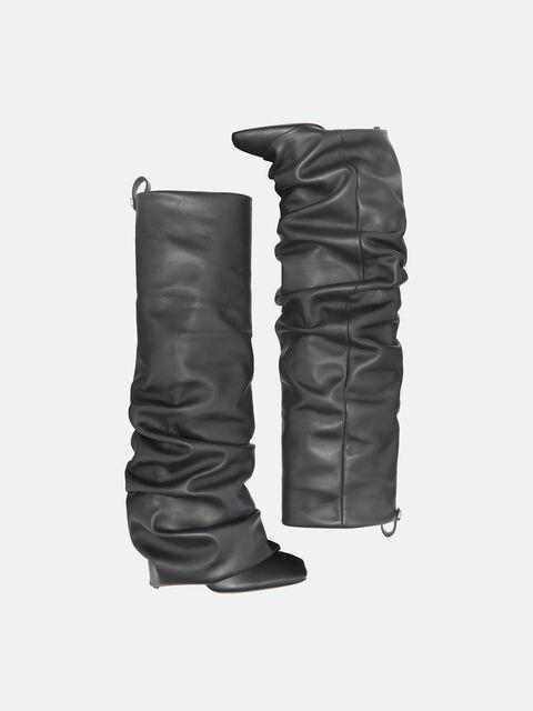 ''Rea'' black tube boot Product Image