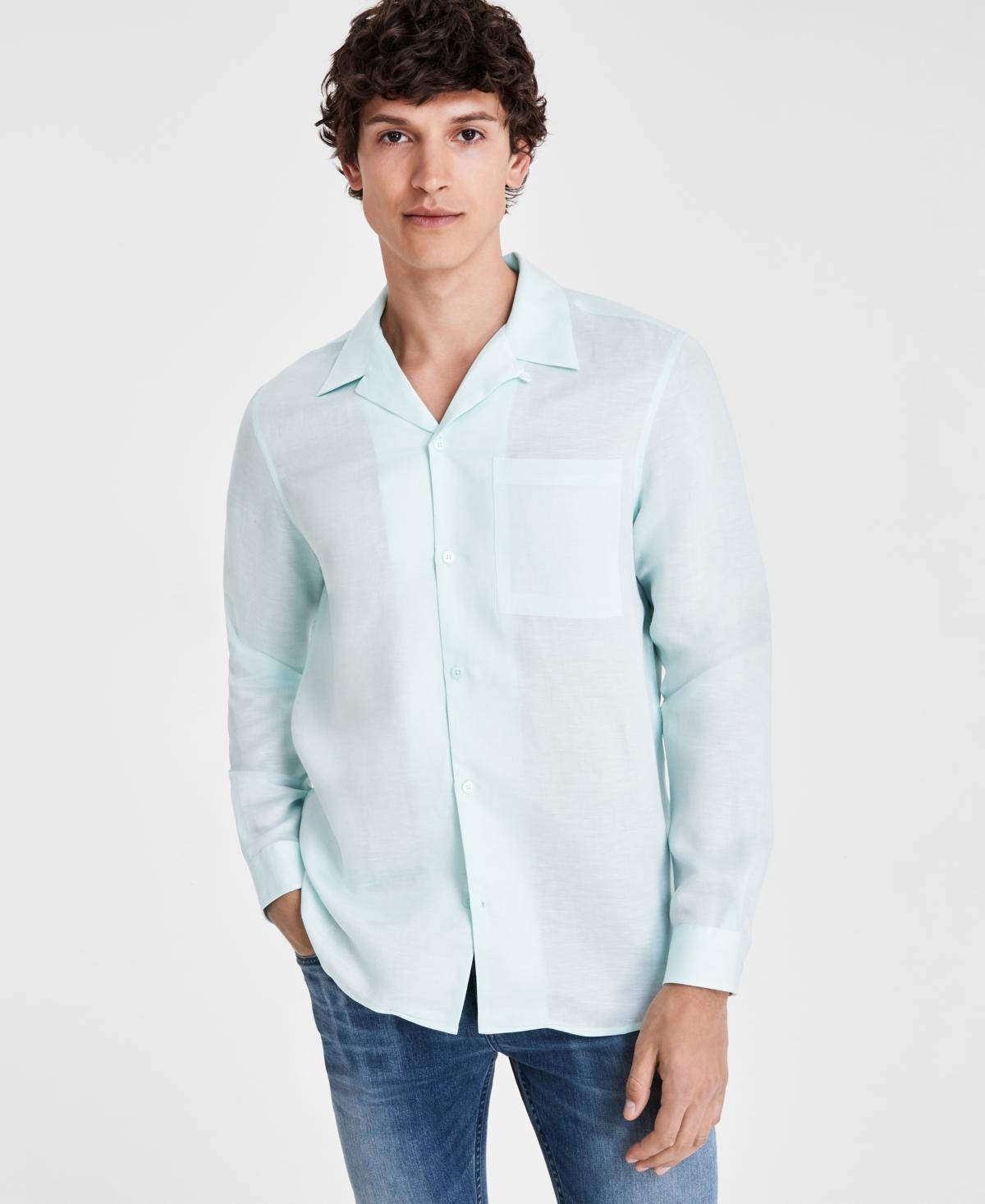 I.n.c. International Concepts Mens Kylo Regular-Fit Camp Shirt, Created for Macys Product Image