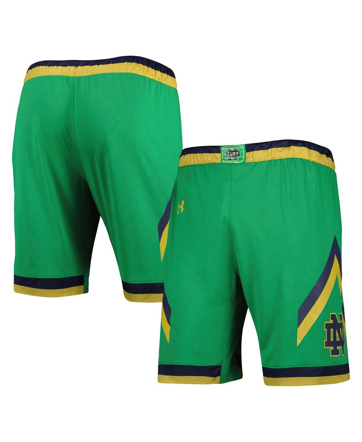 Mens Under Armour Notre Dame Fighting Irish Team Replica Basketball Shorts Product Image