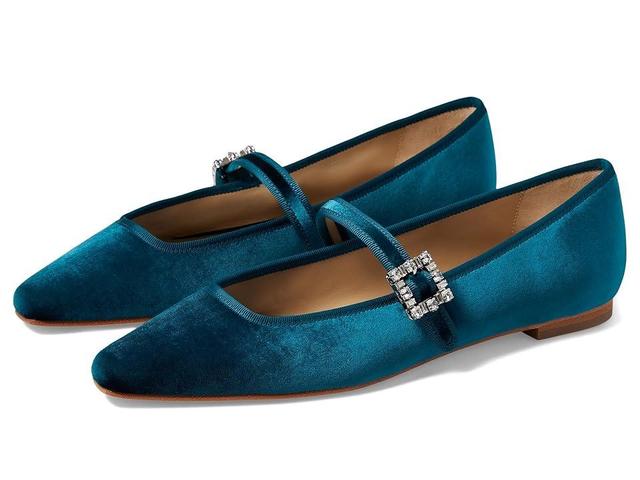 Badgley Mischka Brystol (Dark Teal) Women's Flat Shoes Product Image