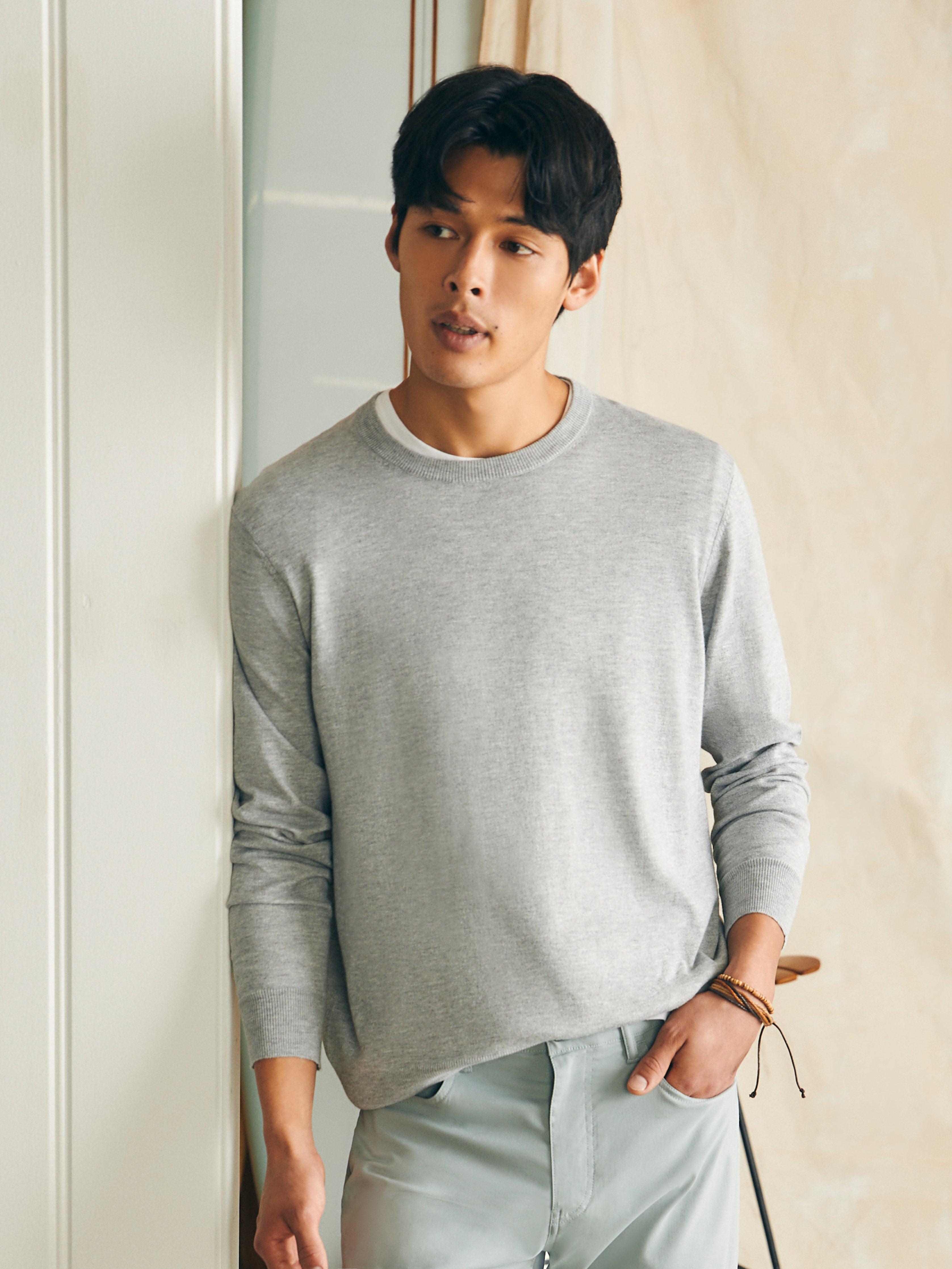 Movement™ Crewneck Sweater - Mineral Grey Heather Male Product Image