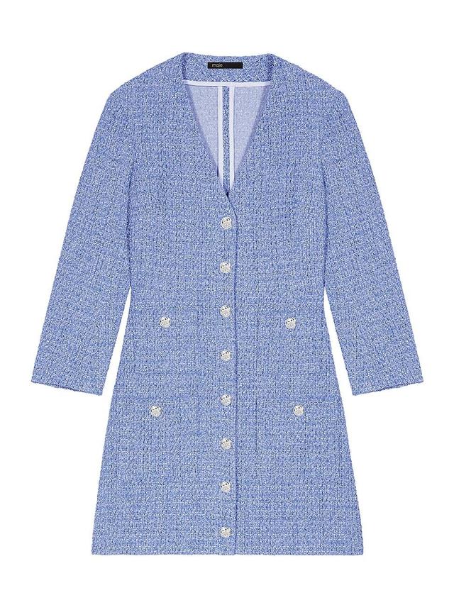 Womens Short Tweed Dress Product Image