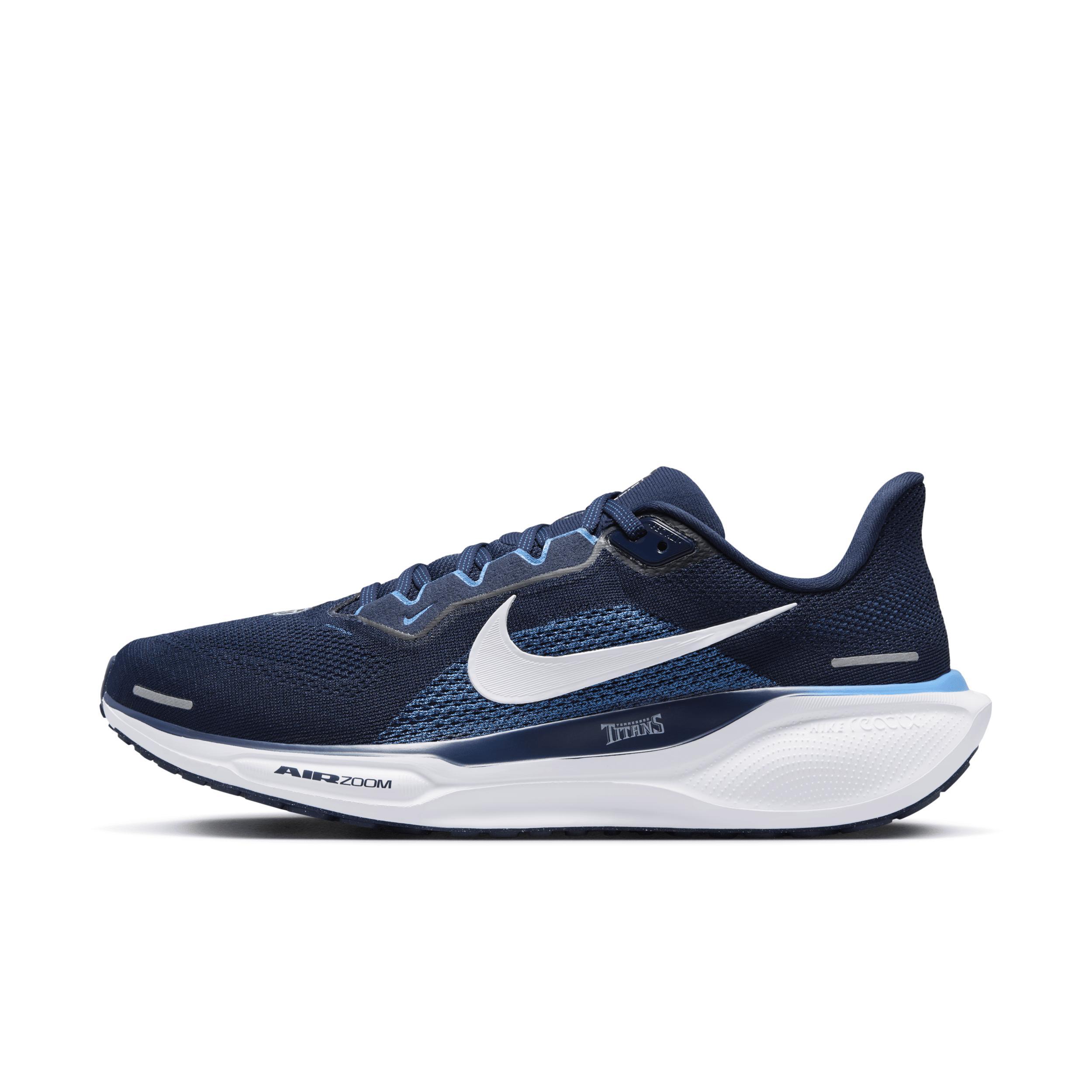 Nike Men's Pegasus 41 NFL Tennessee Titans Road Running Shoes Product Image