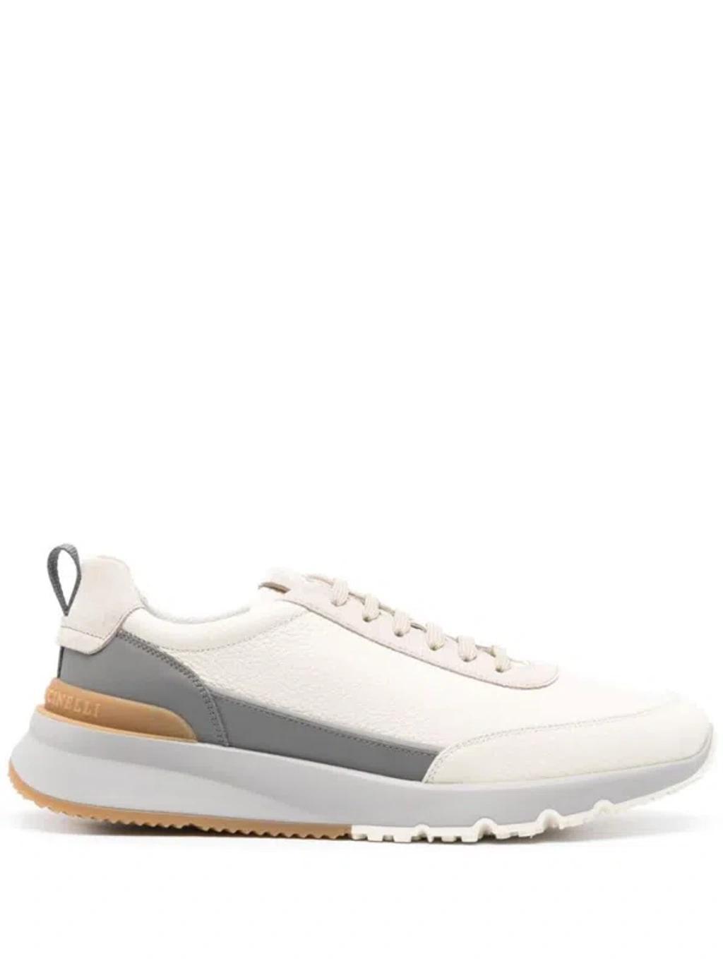 Classic Sneakers Shoes In White Product Image