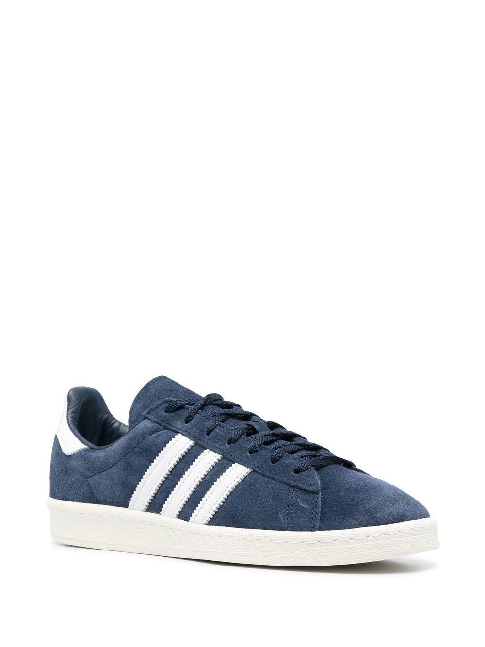 ADIDAS ORIGINALS Campus 80s Suede Low-top Trainers In Collegiate Navy/ftwr White/off White Product Image