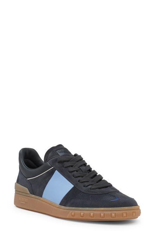 Mens Upvillage Low Top Sneakers in Split Leather Product Image