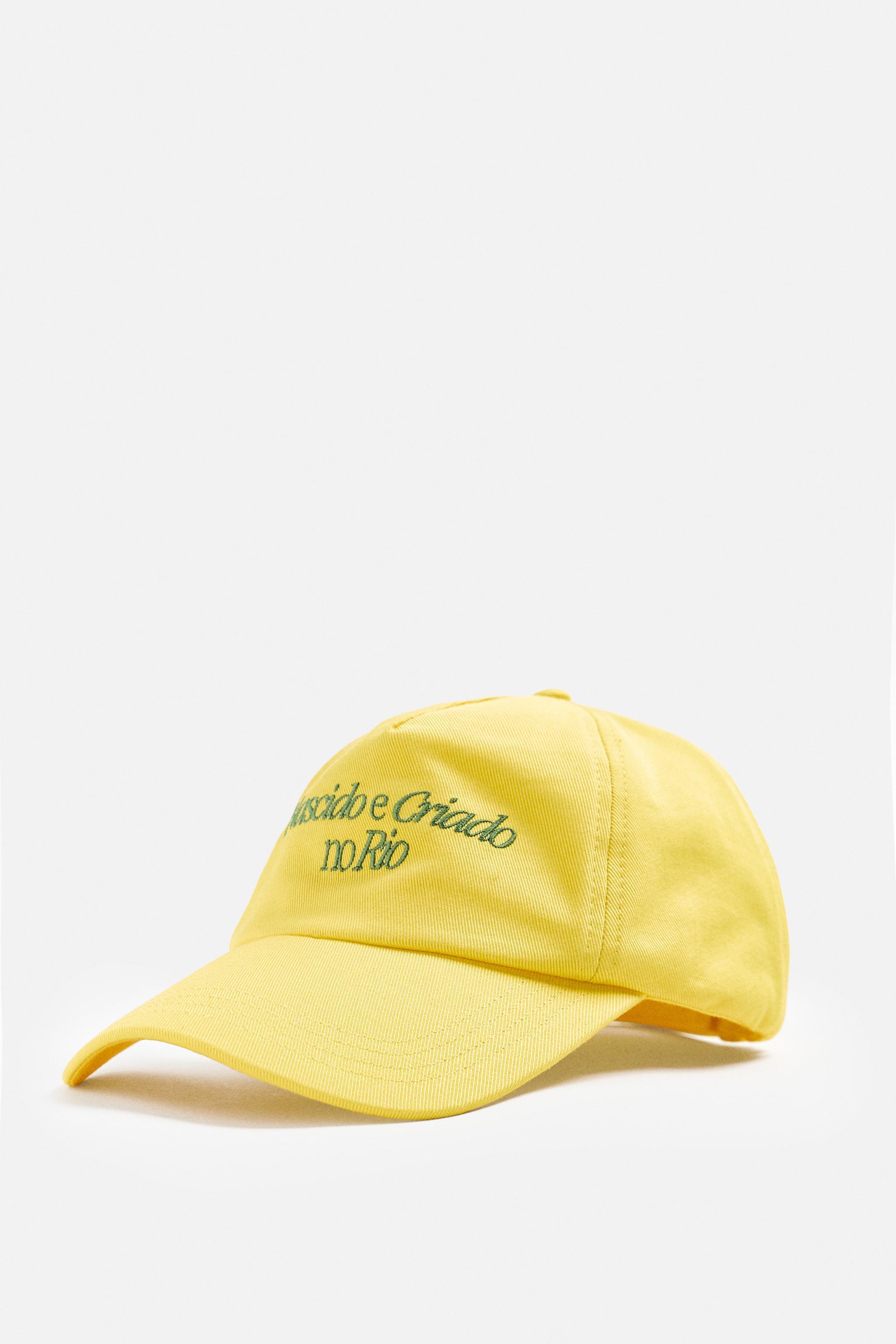 CONTRAST EMBROIDERED CAP Product Image