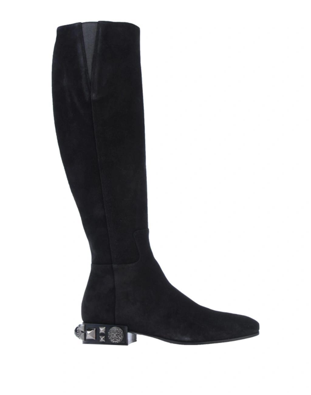 DOLCE & GABBANA Knee Boots In Black product image