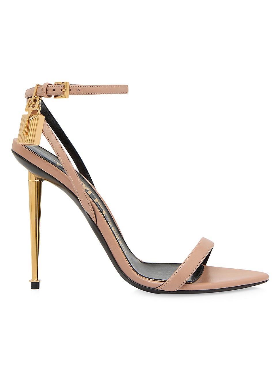 Lock Stiletto Sandals Product Image