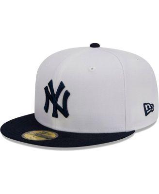 Mens New Era White New York Yankees Optic 59FIFTY Fitted Hat - White Product Image