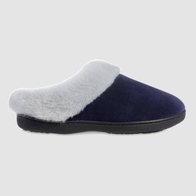 isotoner Memory Foam Velour Valerie Comfort Hoodback Womens Slippers Product Image