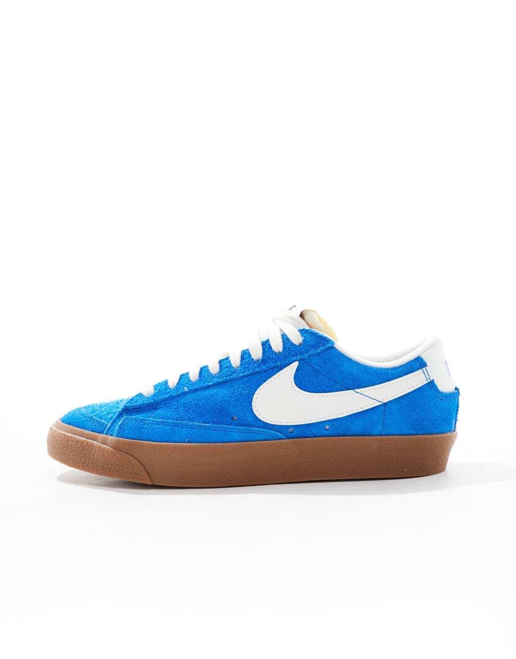 Nike Blazer Low Vintage sneakers in photo blue Product Image