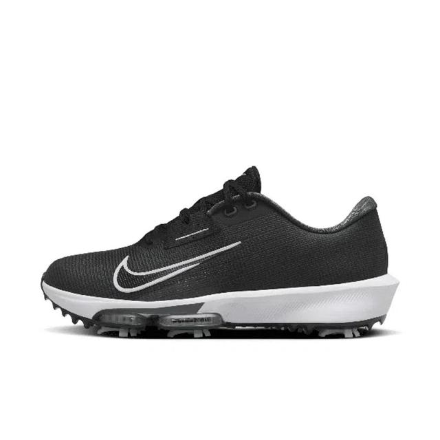 NIKE Air Zoom Infinity Tour 2 Rubber-trimmed Flyknit Golf Sneakers In Black Product Image