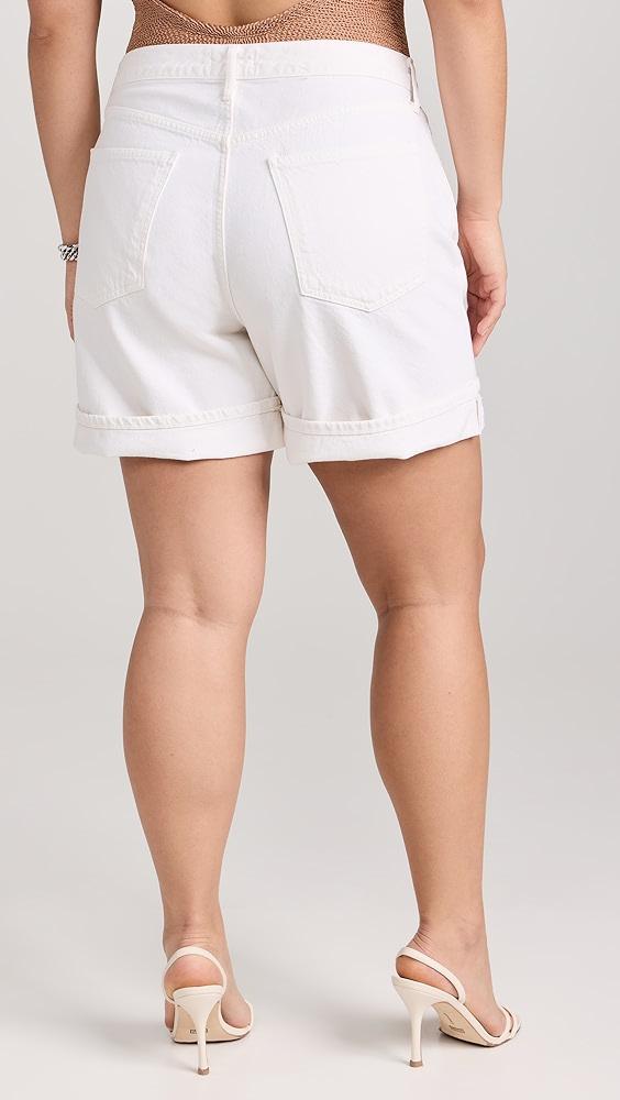 AGOLDE Dame Short: High Rise Baggy Cuff | Shopbop Product Image