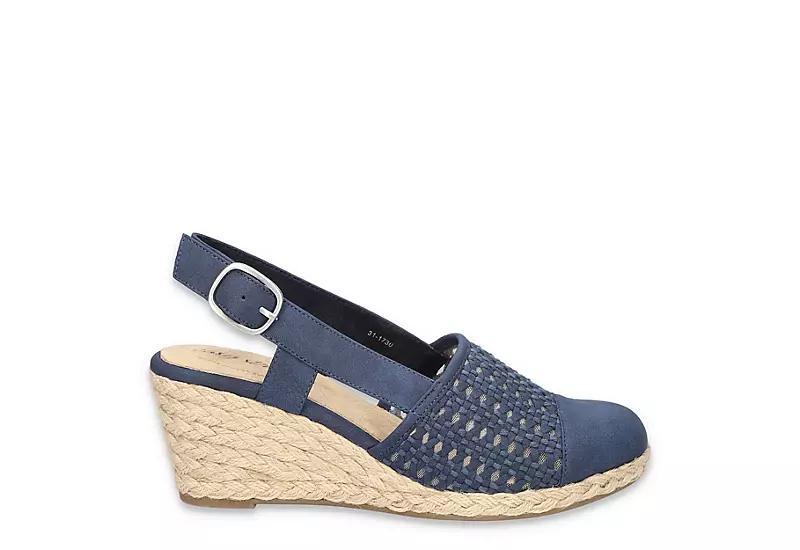 Womens Easy Street Taffy Slingback Espadrille Sandals Product Image