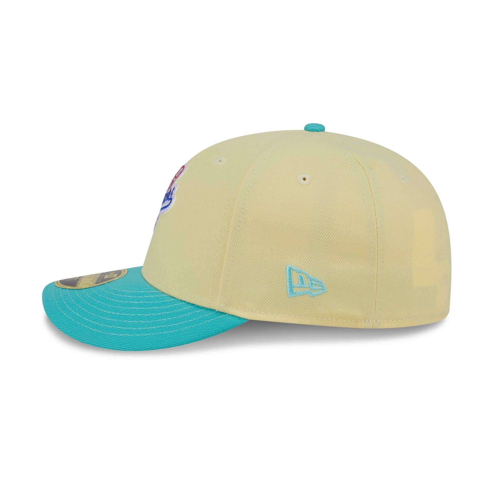 Los Angeles Dodgers Soft Yellow Low Profile 59FIFTY Fitted Hat Male Product Image