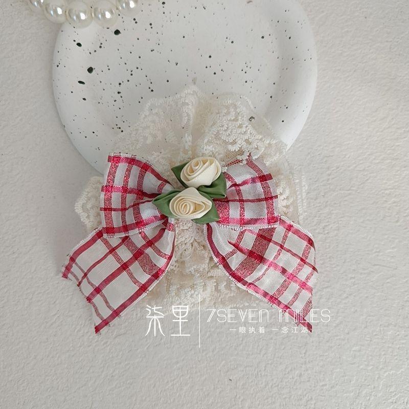 Lace Bow Hair Clip (Various Designs) Product Image