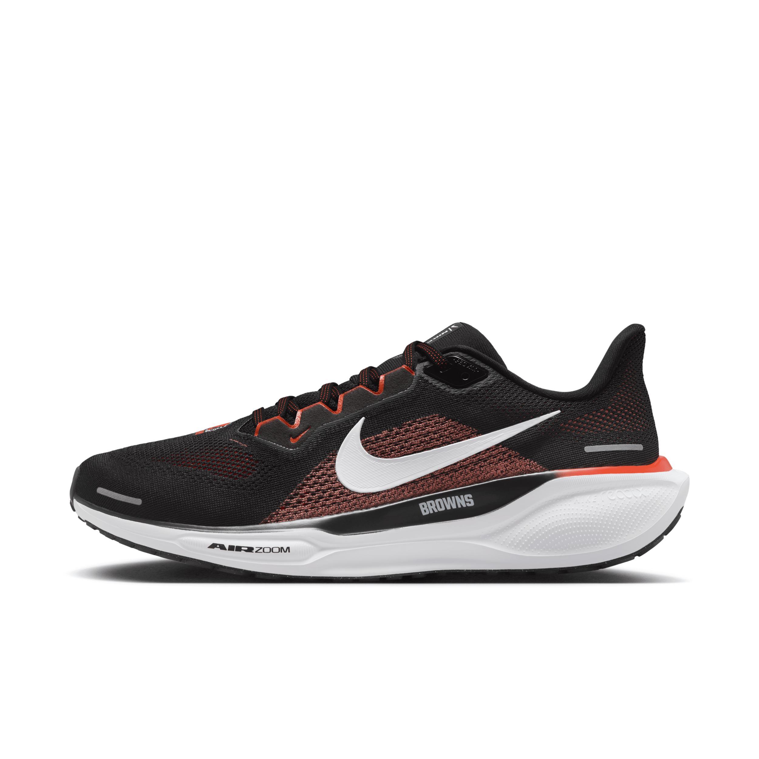 Nike Men's Pegasus 41 NFL Cleveland Browns Road Running Shoes Product Image