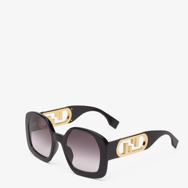 O’LockBlack acetate sunglasses Product Image